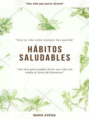 cover image of Hábitos saludables